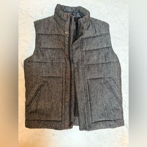 GAP Men's Gray Puffer Vest